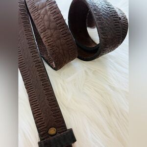 🇨🇦 Brave Leather Collection- Soft Brown Leather - Stained Copper